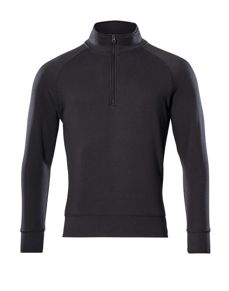 Sweatshirt mit kurzem Reißverschluss 50611-971