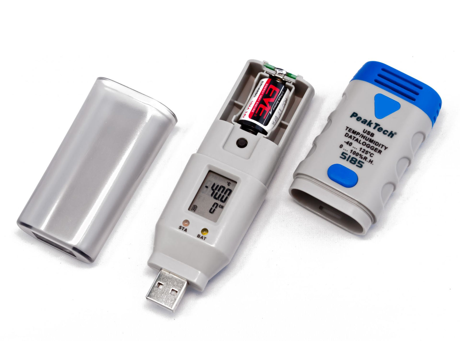 P 5185» USB-Datalogger Temperatur und Luftfeuchtigkeit - MELTEC GmbH