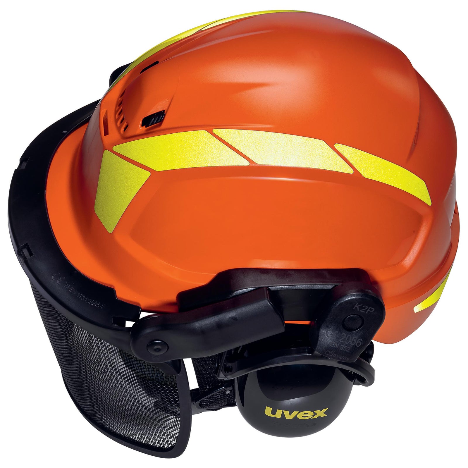 uvex pheos forestry Schutzhelm orange