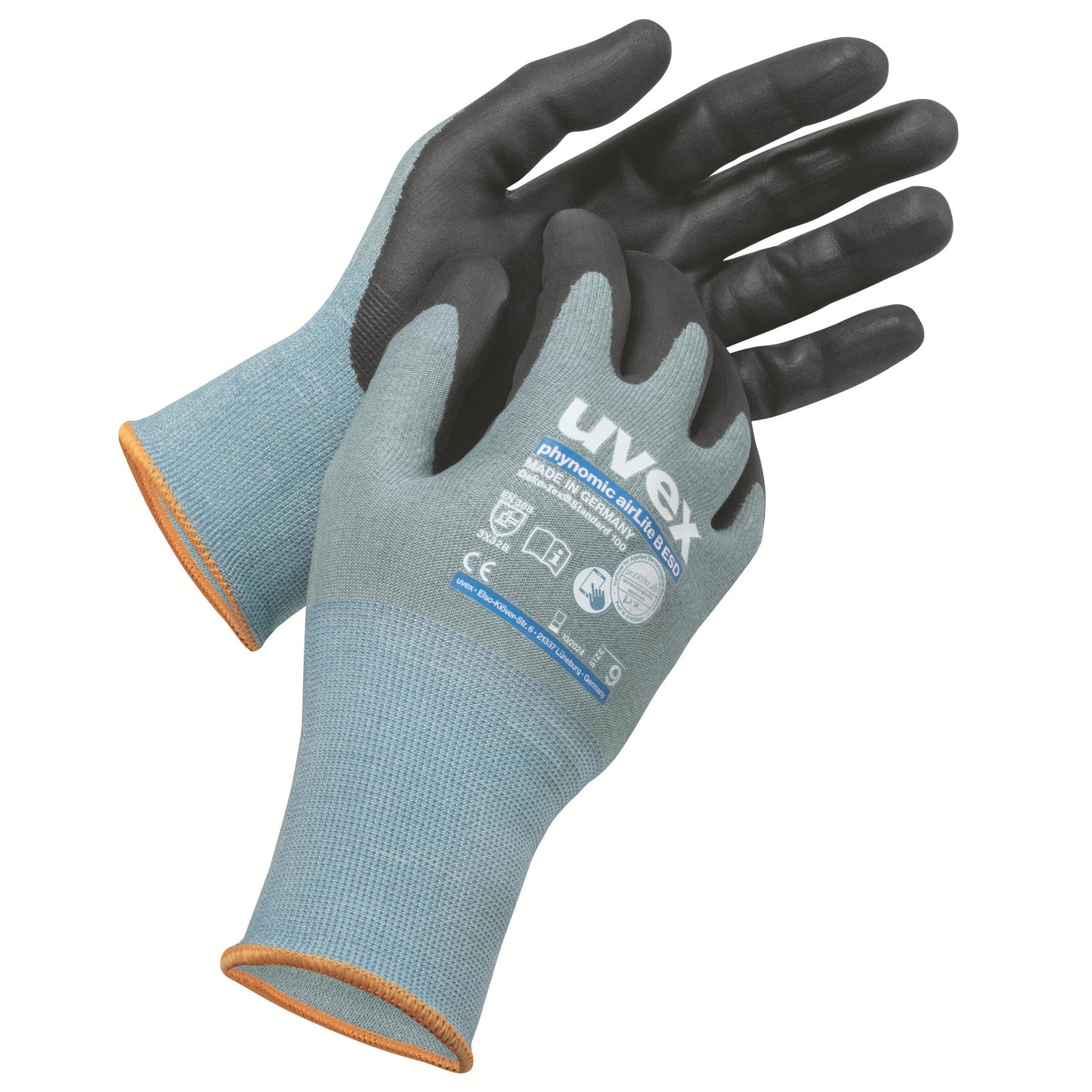 uvex phynomic airLite B ESD Montage-/Schnittschutzhandschuh