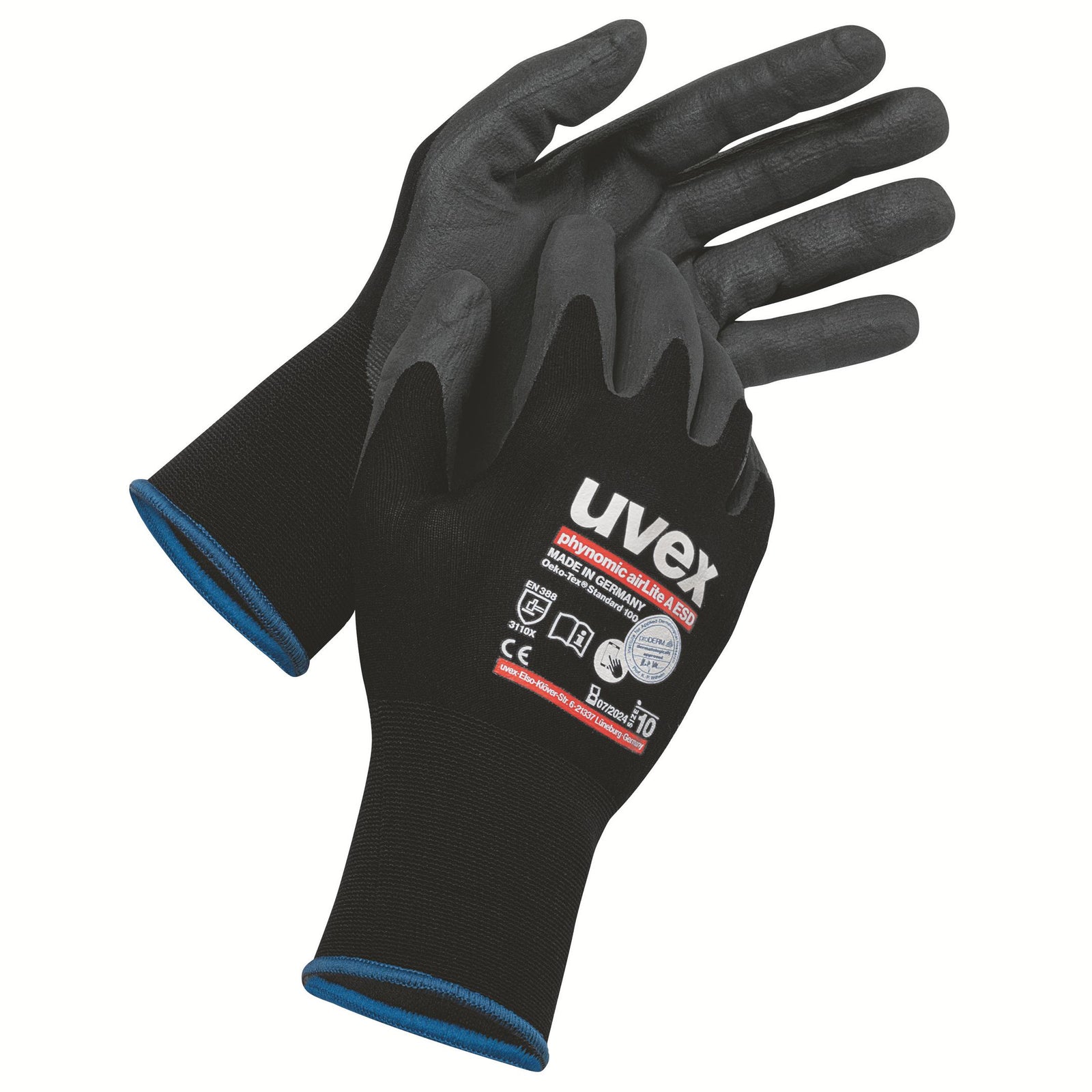 uvex phynomic airLite A ESD Montagehandschuh