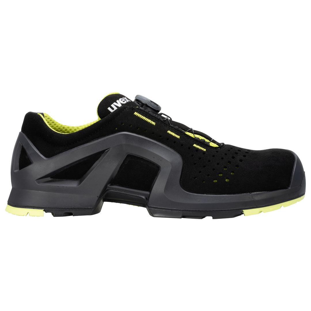 uvex 1 x-tended support BOA® Sicherheitsschuh S1 PL Halbschuh Weite 10