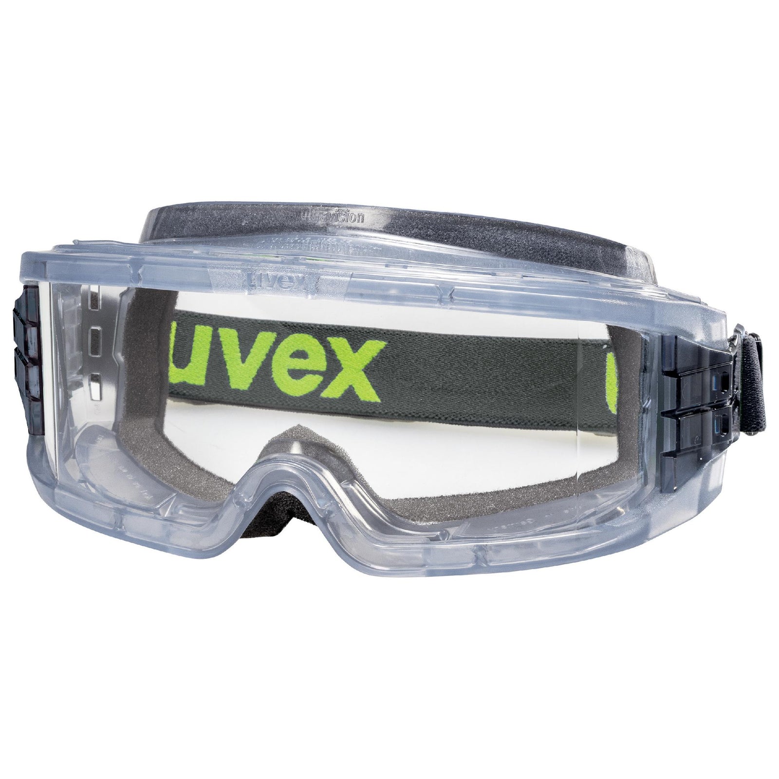 uvex ultravision Vollsichtbrille innen beschlagfrei, außen extrem kratzfest und chemikalienbeständig