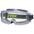 uvex ultravision Vollsichtbrille innen beschlagfrei, außen extrem kratzfest und chemikalienbeständig