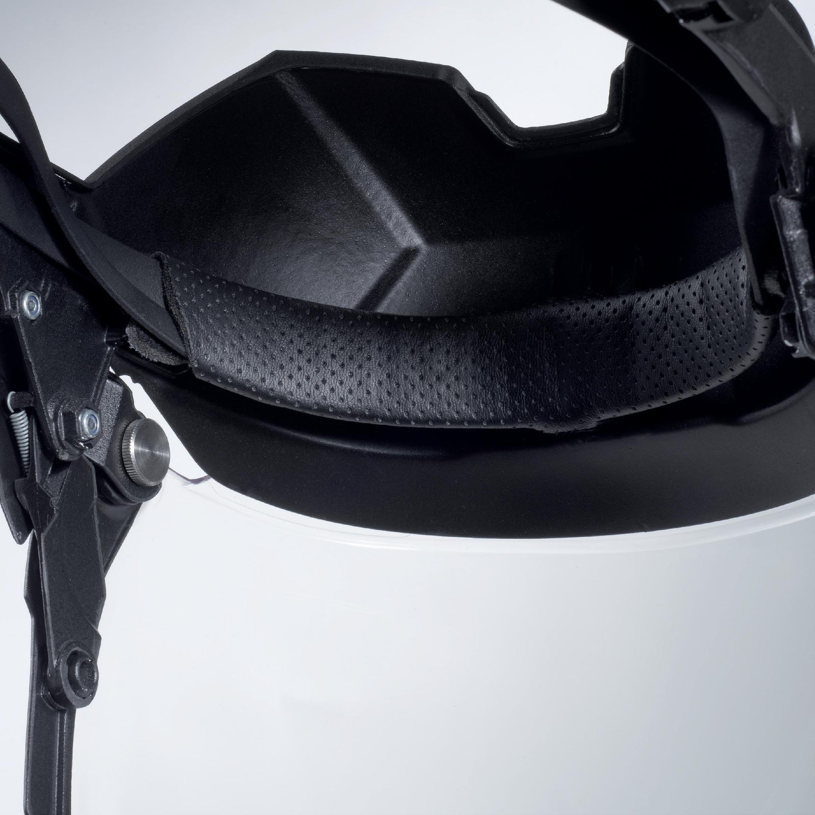 uvex pheos faceguard Visier innen beschlagfrei, außen extrem kratzfest und chemikalienbeständig