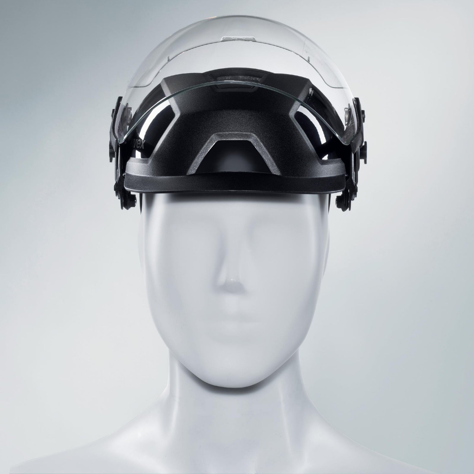 uvex pheos faceguard Visier innen beschlagfrei, außen extrem kratzfest und chemikalienbeständig