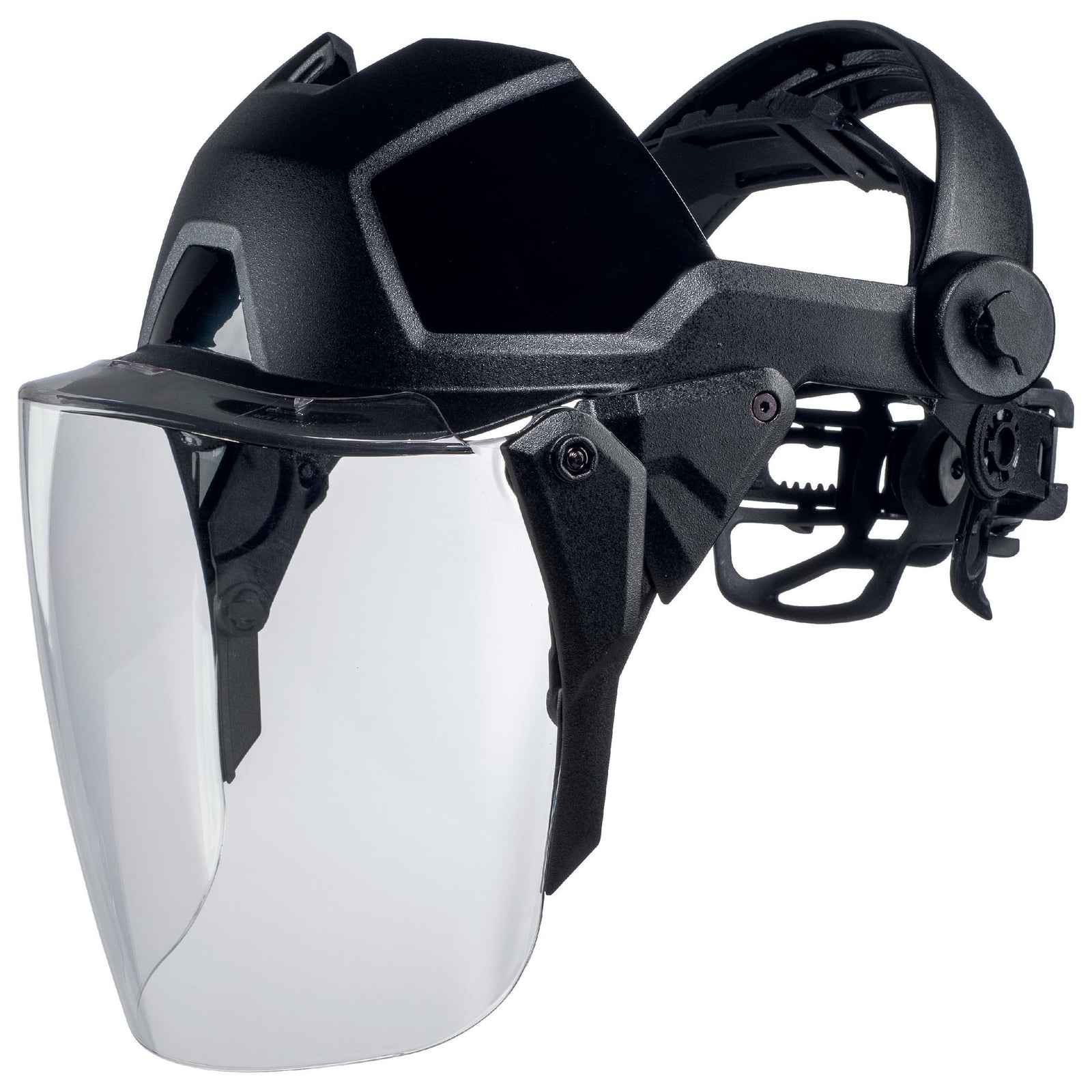 uvex pheos faceguard Visier innen beschlagfrei, außen extrem kratzfest und chemikalienbeständig