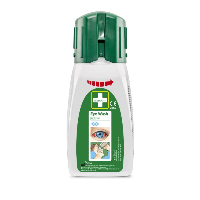 95250 Augenspül-Taschenflasche Cederroth, 0,235 l - MELTEC GmbH