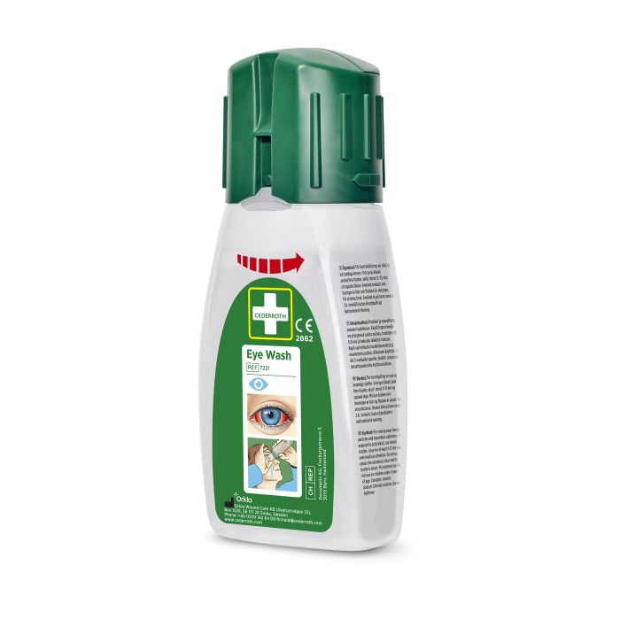 95250 Augenspül-Taschenflasche Cederroth, 0,235 l - MELTEC GmbH