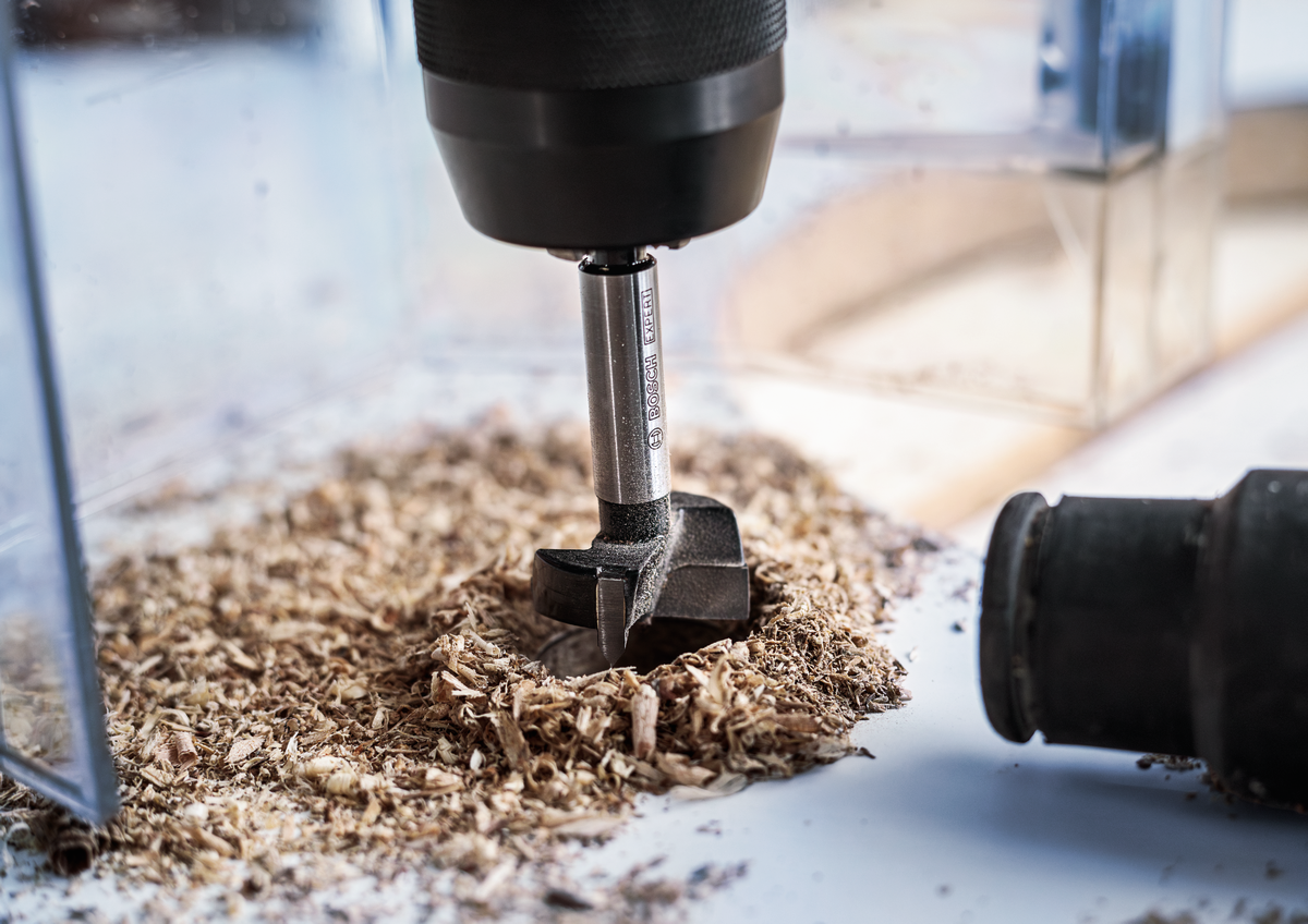 Bosch EXPERT Laminated Wood Scharnierlochbohrersatz, 15; 20; 25; 30; 35 × 60 × 90 mm, 5 St.