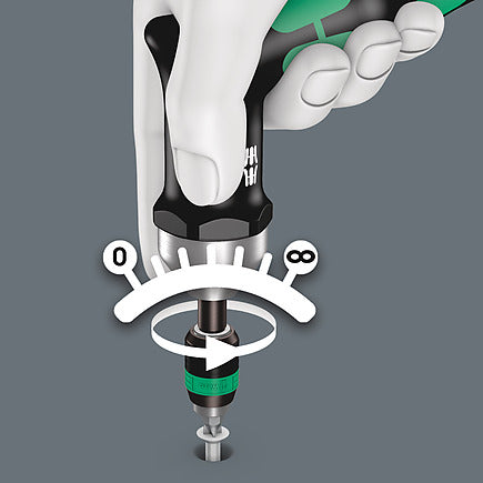 Serie 7400 Kraftform Drehmomentschraubendreher (3,0-8,8 Nm)