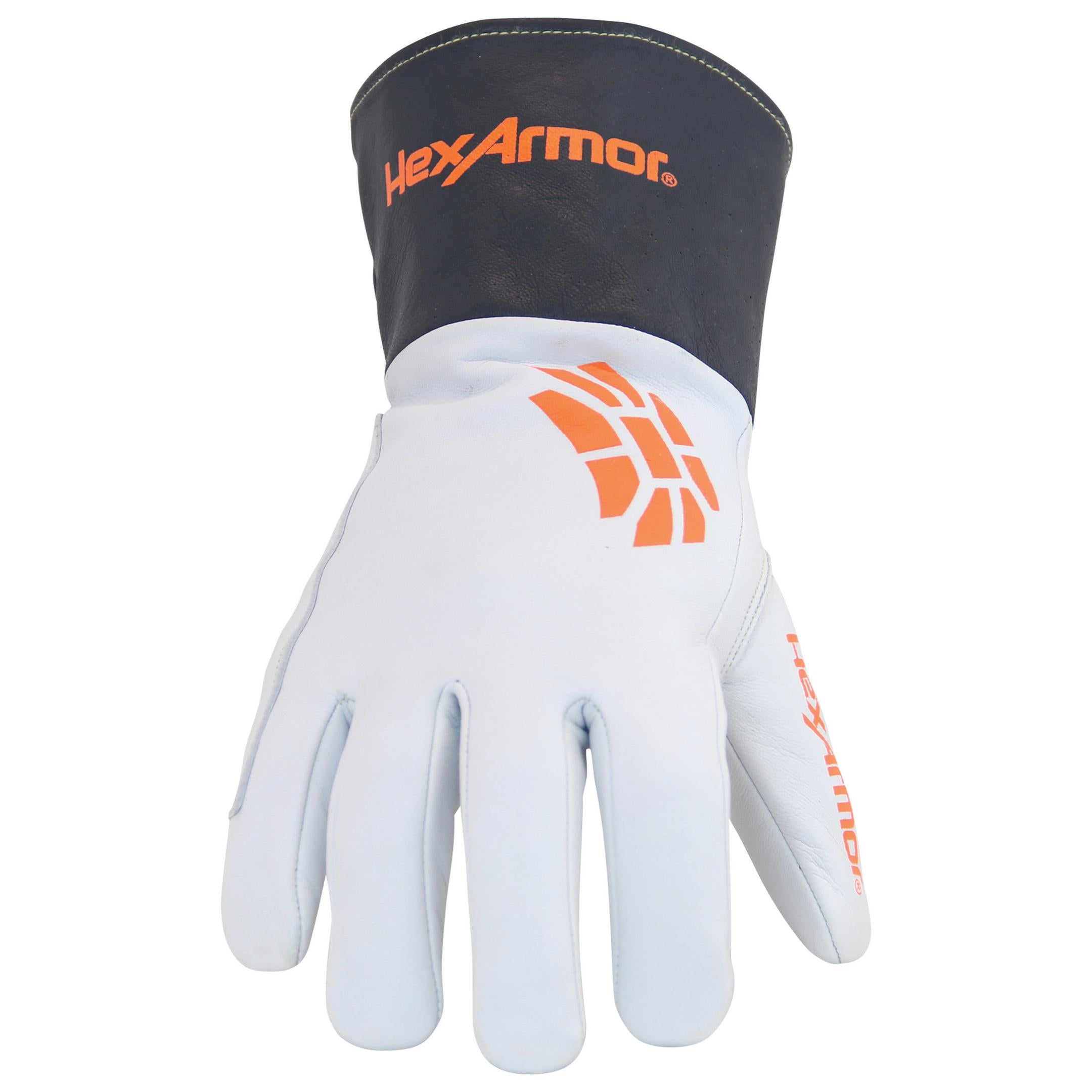 HexArmor Chrome SLT™ 4062 Hitzeschutz-/Leder-/Schnittschutz-/Schweißerhandschuh - MELTEC GmbH
