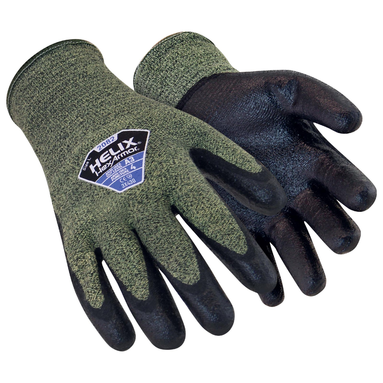 HexArmor Helix® 2082 Hitzeschutz-/Schnittschutzhandschuh