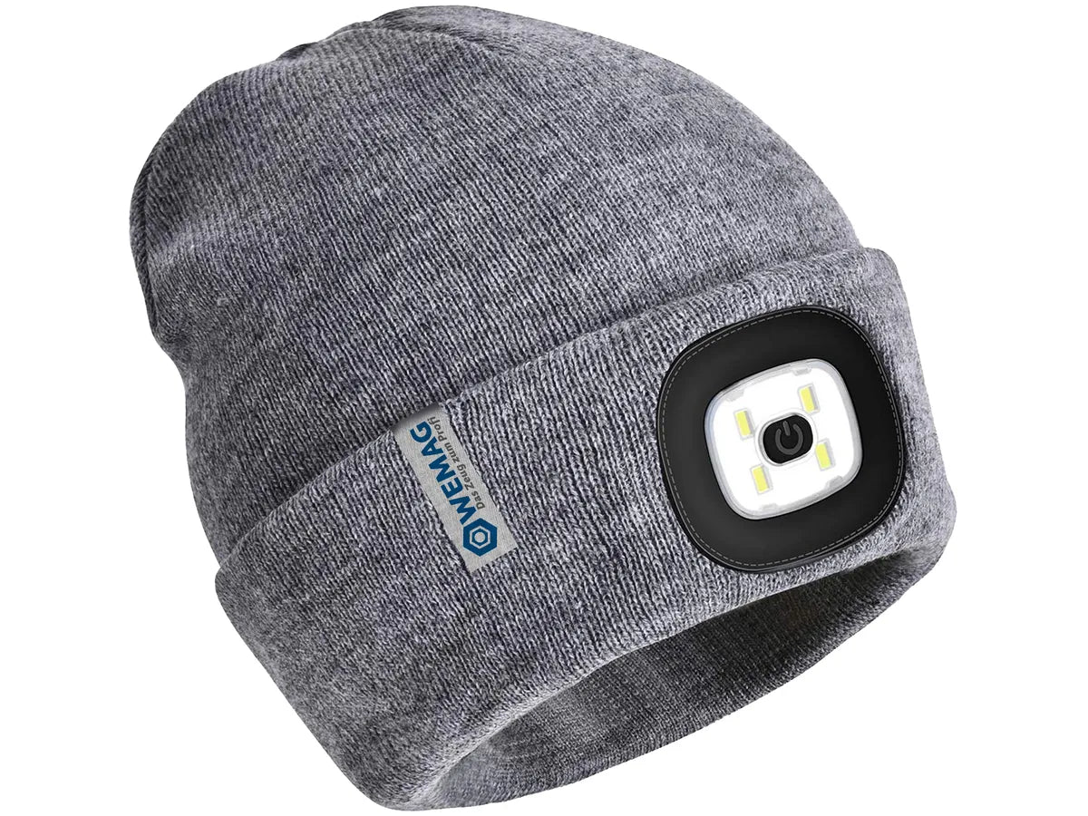 LED Strickmütze