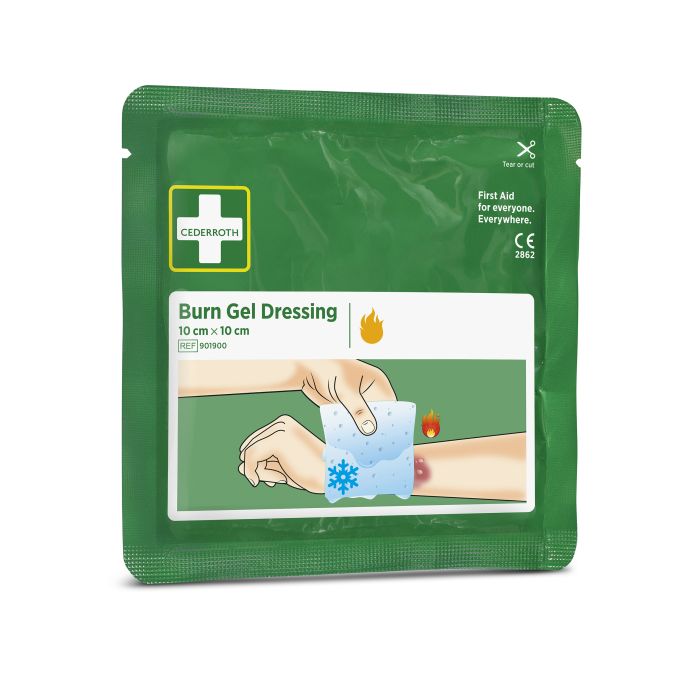 95845 Burn Gel Dressing 10 x 10 cm Cederroth Ref 901900 - MELTEC GmbH
