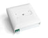 FTTH AP Datendose Optoframe, weiss, 1 x LCAPC Kupplung, 2 x Pigtail - MELTEC GmbH
