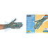 93010 Einweghandschuhe Hygostar, blau - MELTEC GmbH