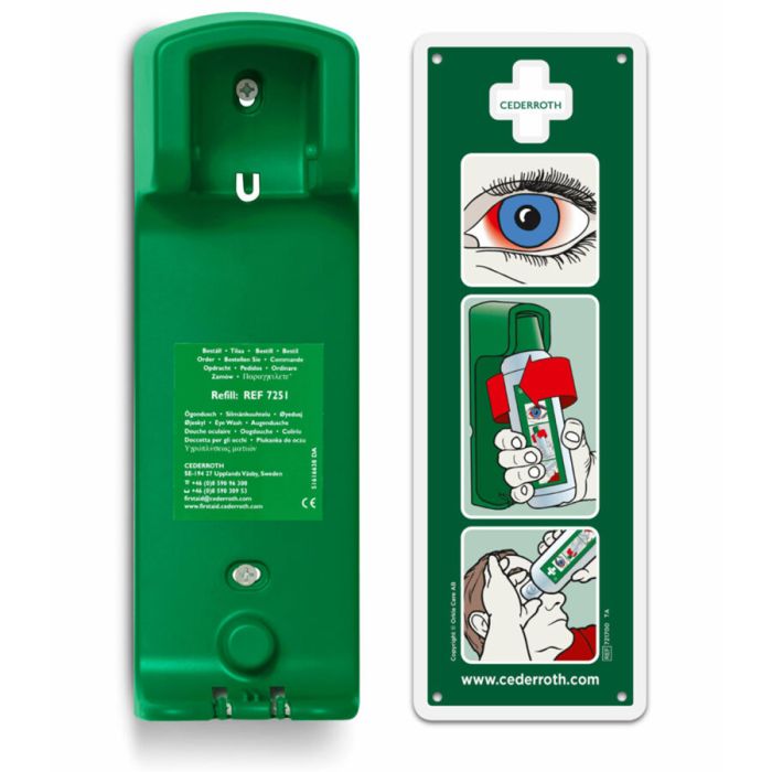 95220 Wandhalterung Cederroth für Augenspülflasche 1 x 0.5 l - MELTEC GmbH
