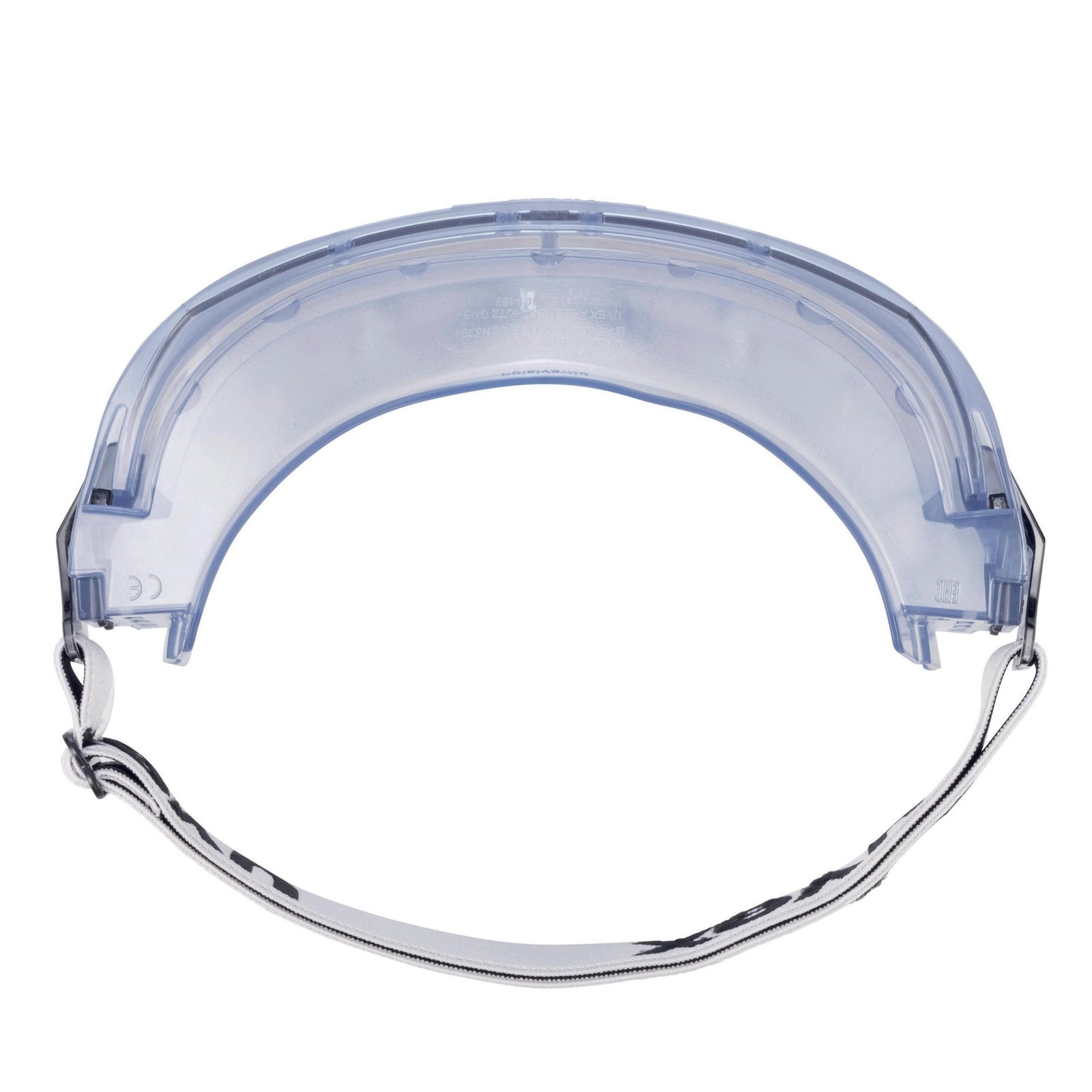 uvex ultravision CBR65 Vollsichtbrille innen beschlagfrei, außen extrem kratzfest und chemikalienbeständig