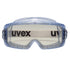 uvex ultravision CBR65 Vollsichtbrille innen beschlagfrei, außen extrem kratzfest und chemikalienbeständig