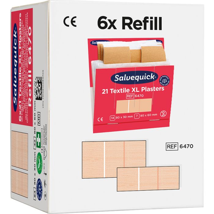 95920 Textilheftpflaster Xl Salvequick Pflaster, extragross REF 6470 - MELTEC GmbH