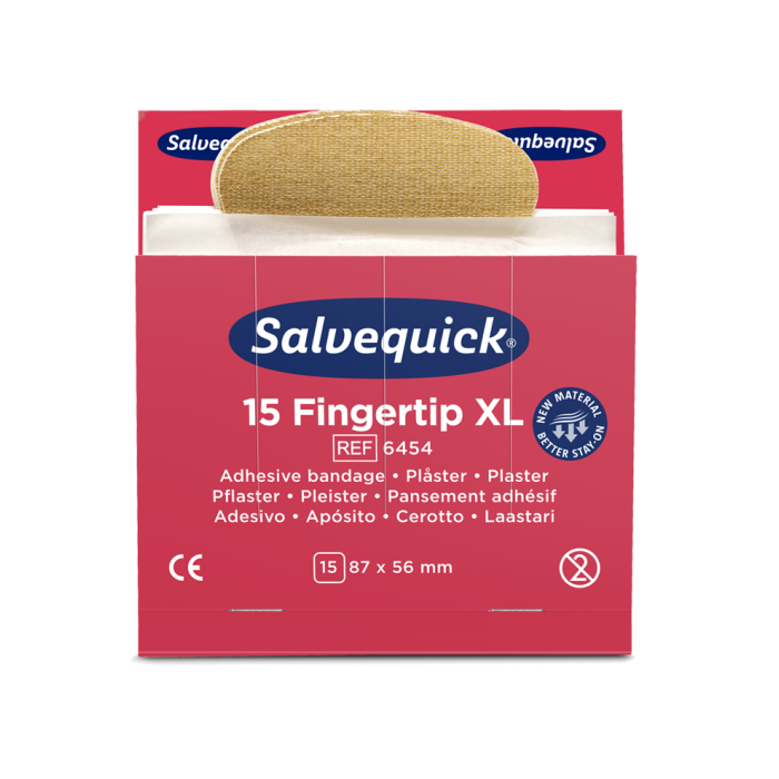95930 Textil-Fingerspitzenpflaster Salvequick Fingerkuppenpflaster REF 6454 - MELTEC GmbH