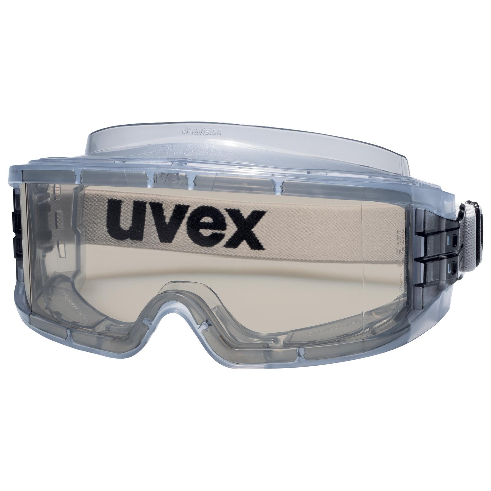 uvex ultravision CBR65 Vollsichtbrille innen beschlagfrei, außen extrem kratzfest und chemikalienbeständig