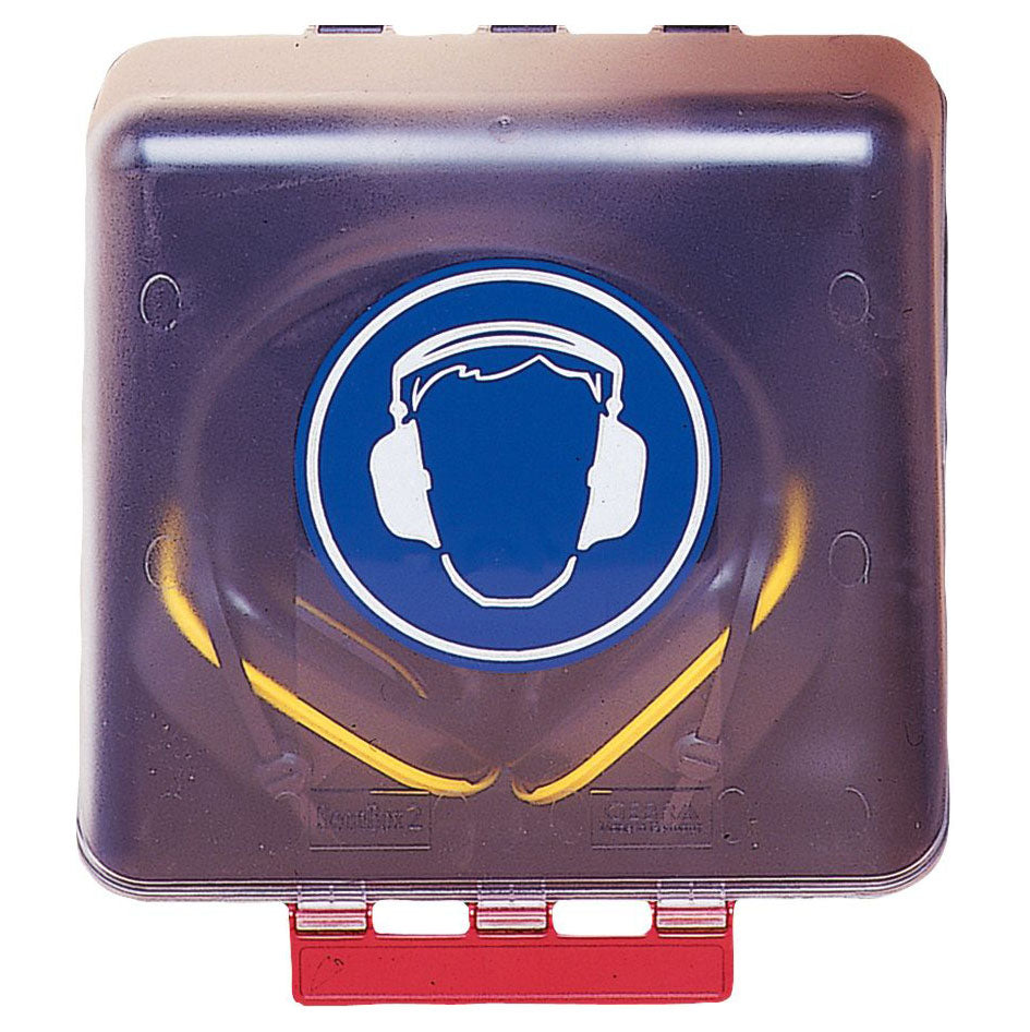 96060 Aufbewahrungsbox Gebra Secubox Midi, Symbol Gehörschutz - MELTEC GmbH