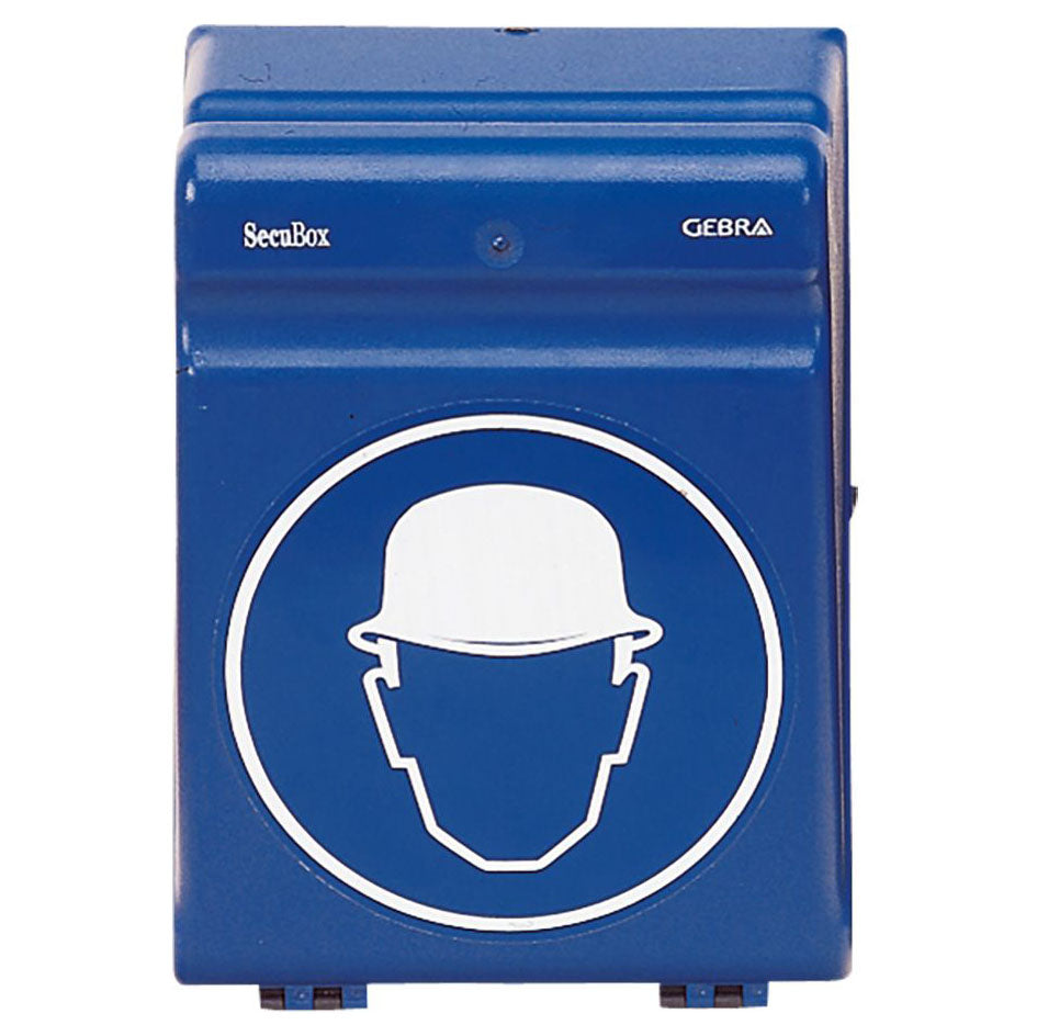 96200 Aufbewahrungsbox Gebra Secubox Maxi, Symbol Schutzhelm - MELTEC GmbH