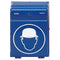 96200 Aufbewahrungsbox Gebra Secubox Maxi, Symbol Schutzhelm - MELTEC GmbH