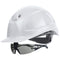 uvex pheos IES Schutzhelm weiß mit Schutzbrille 9192285