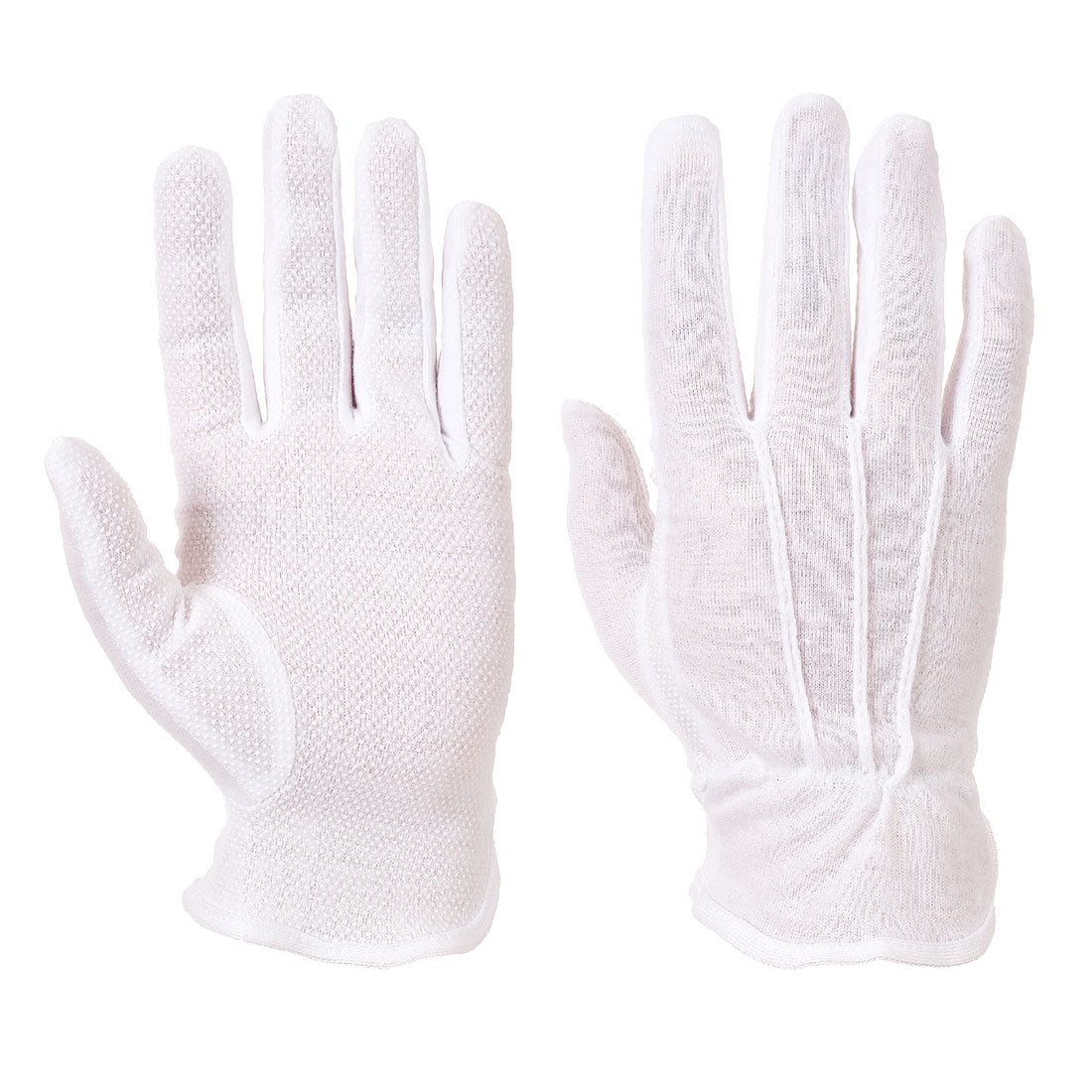 Microdot-Handschuh (600 Paar) - Weiss (WHR)