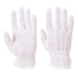 Microdot-Handschuh (600 Paar) - Weiss (WHR)