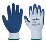 Grip Latex-Handschuh - Grau/Blau (G4R)