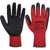 Grip Latex-Handschuh - Rot/Schwarz (R8R)