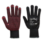PVC Noppen-Handschuh - Schwarz (BKR)