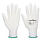 PU-Fingerkuppen Handschuh - Weiss (WHR)