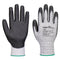 Grip 13 PU Diamond Strickhandschuh (Pk12) - Grau/Schwarz (G8R)