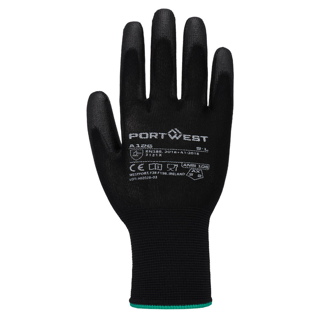 Grip 13 Nylon PU Glove - Schwarz (BKR)