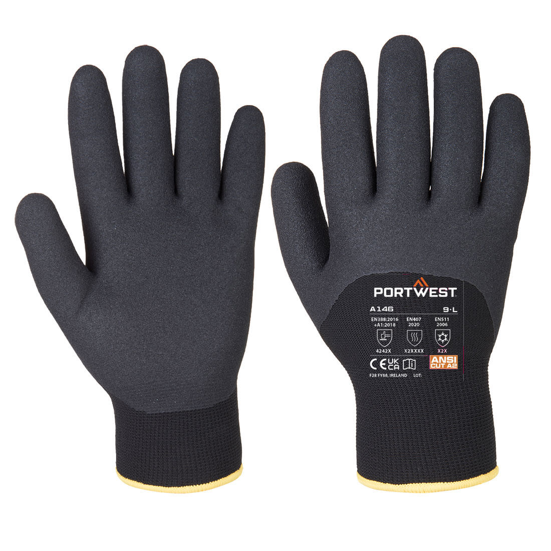 Arctic-Winterhandschuh - Schwarz (BKR)