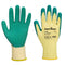 Klassischer Grip Handschuh Latex - Gruen (GNR)