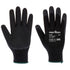 Klassischer Grip Handschuh Latex - Schwarz (K8R)