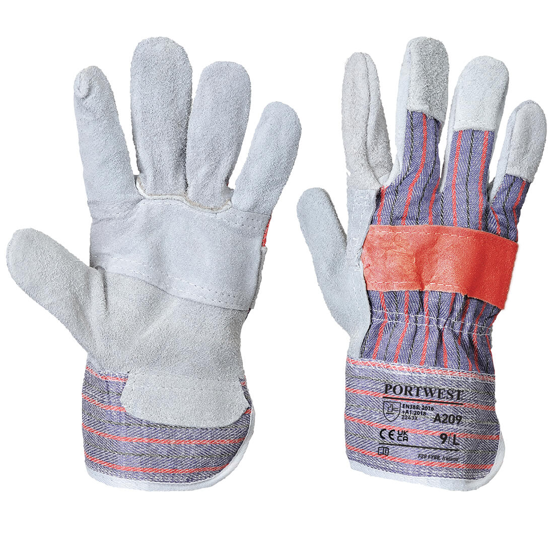 Klassischer Kanadischer Riggerhandschuh - Grau (GRR)