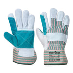 Double Palm Rigger Handschuh - Grau (GRR)