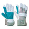 Double Palm Rigger Handschuh - Grau (GRR)