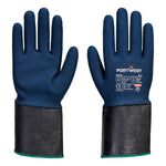 Nitrotough Grip Glove - Grau/Blau (G4R)