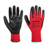Flexo Grip Nitril Handschuh - Rot/Schwarz (R8R)