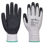 Grip 13 Nitrile Diamant-Strickhandschuh (Pk12) - Grau/Schwarz (G8R)