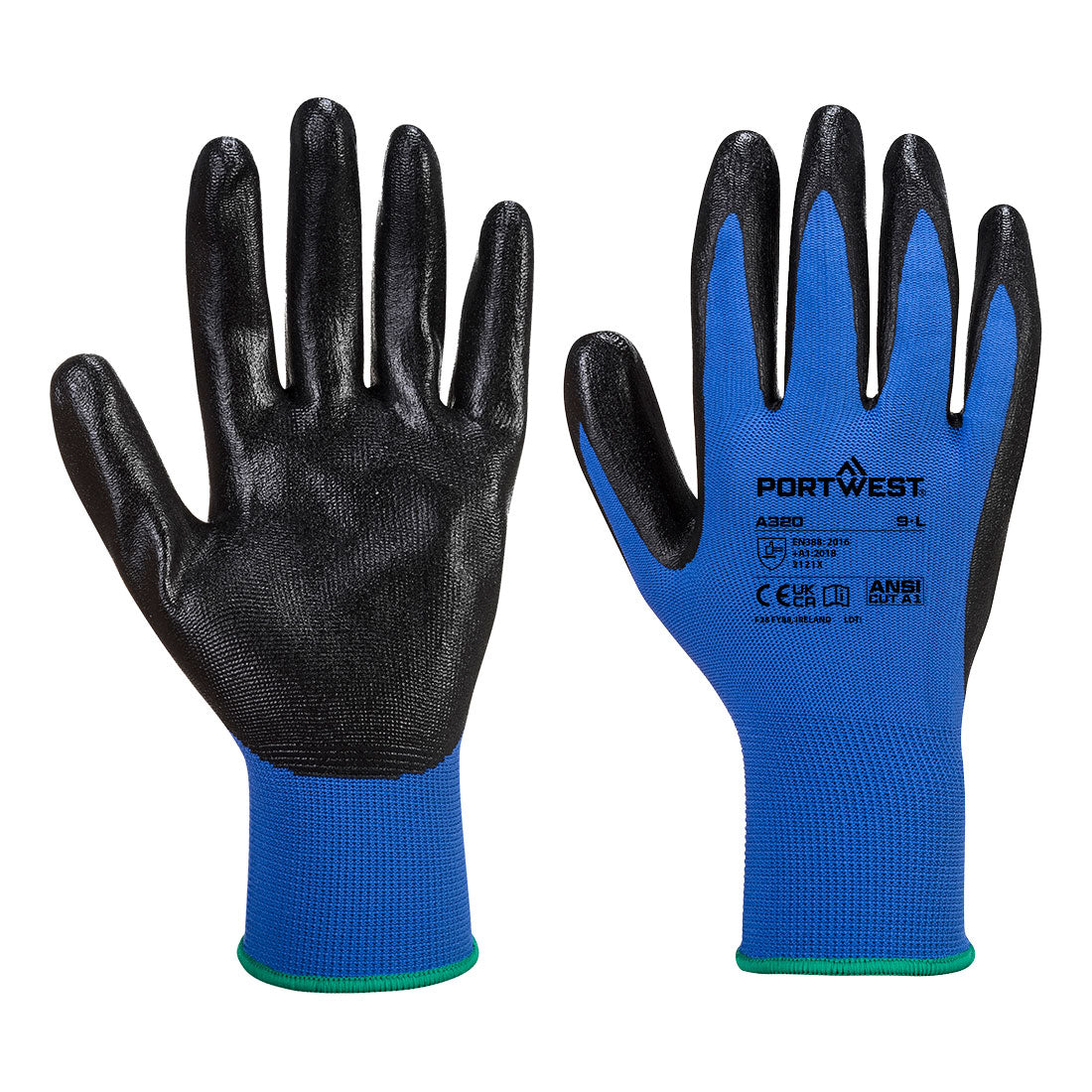 Dexti-Grip Handschuh - Blau (BLU)