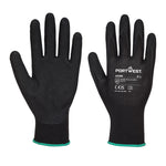 Dermi-Grip NPR15 Nitril-Handschuh - Schwarz (K8R)